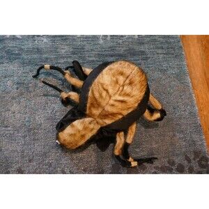 Giant Spider Dog Costume Tarantula Pet Plush 8 Legs brown s-m size dog